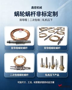 涡轮蜗杆非标定制鑫密机械